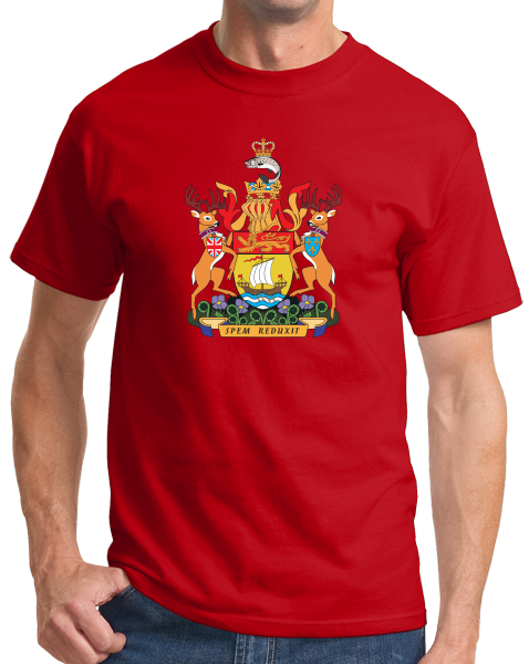 Standard Red New Brunswick Provincial Coat Of Arms - Canada Nouveau-Brunswick T-shirt