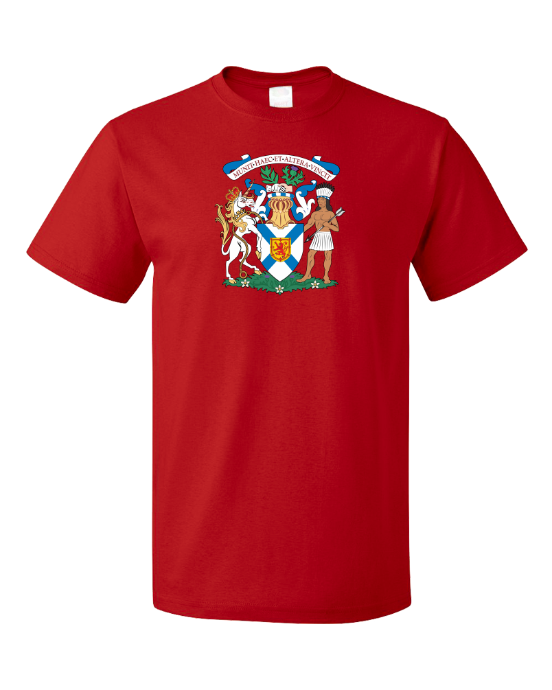 Standard Red Nova Scotia Provincial Coat Of Arms - Canada Halifax Pride T-shirt