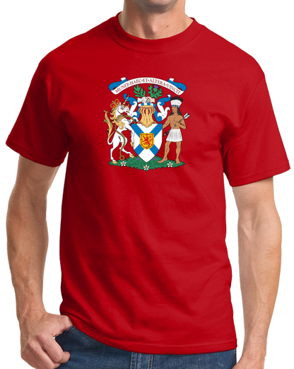 Standard Red Nova Scotia Provincial Coat Of Arms - Canada Halifax Pride T-shirt