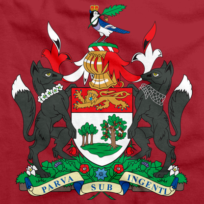 PRINCE EDWARD ISLAND PROVINCE COAT OF ARMS Red art preview
