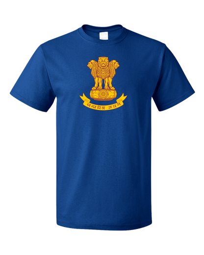 Standard Royal Indian National Emblem - India Heritage Pride Ashoka Lion T-shirt