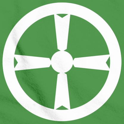 AKITA CITY, TOHOKU FLAG Green art preview