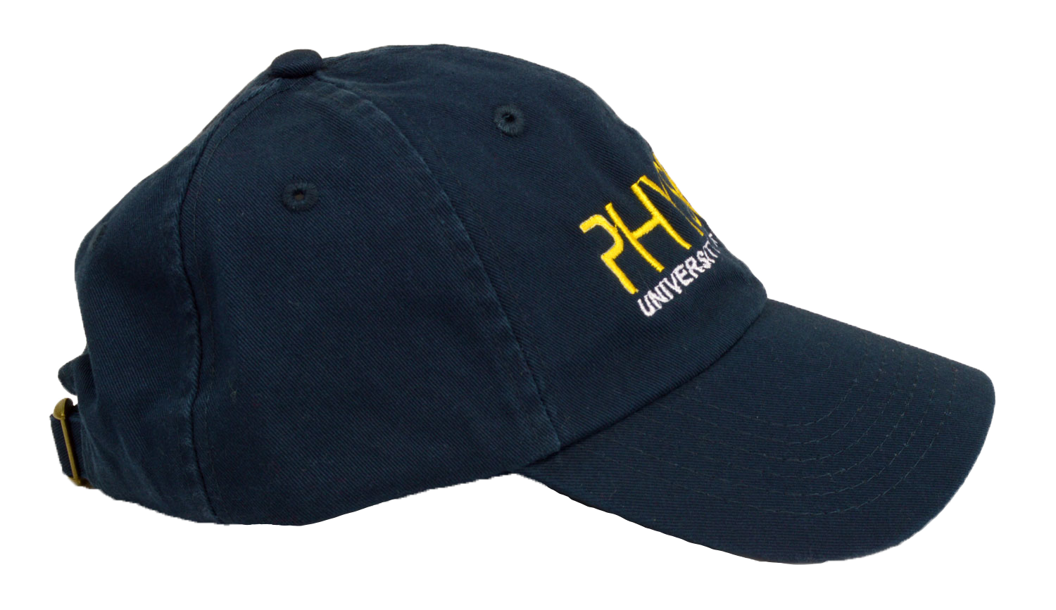 Low Profile Hat Navy UM Physics Wordmark T-shirt
