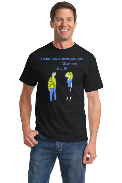 Standard Black Chemistry Date - Nerd Humor Chemical Engineer Funny Joke Geek T T-shirt