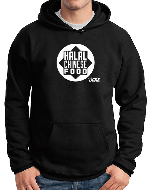 Pullover Hoodie Black Ockz Halal Chinese - Black pullover-hoodie