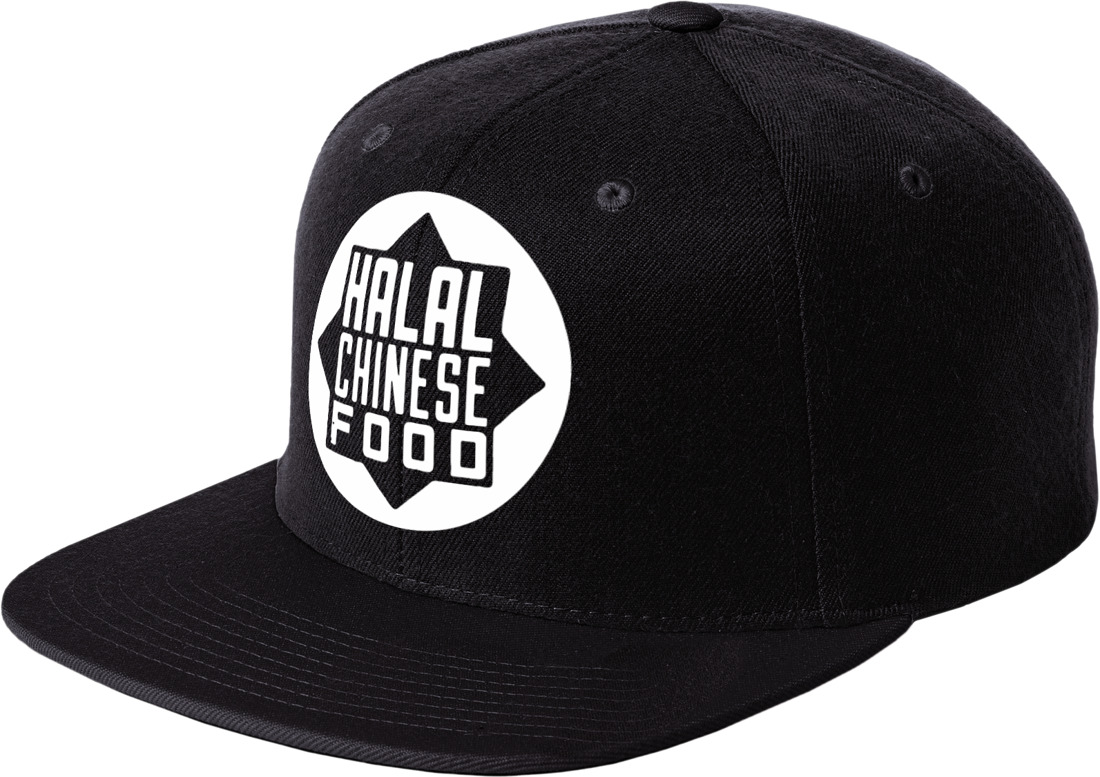 Snapback Cap Black Ockz Halal Chinese Polo