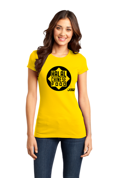 Girly Yellow Ockz Halal Chinese - Yellow T-shirt