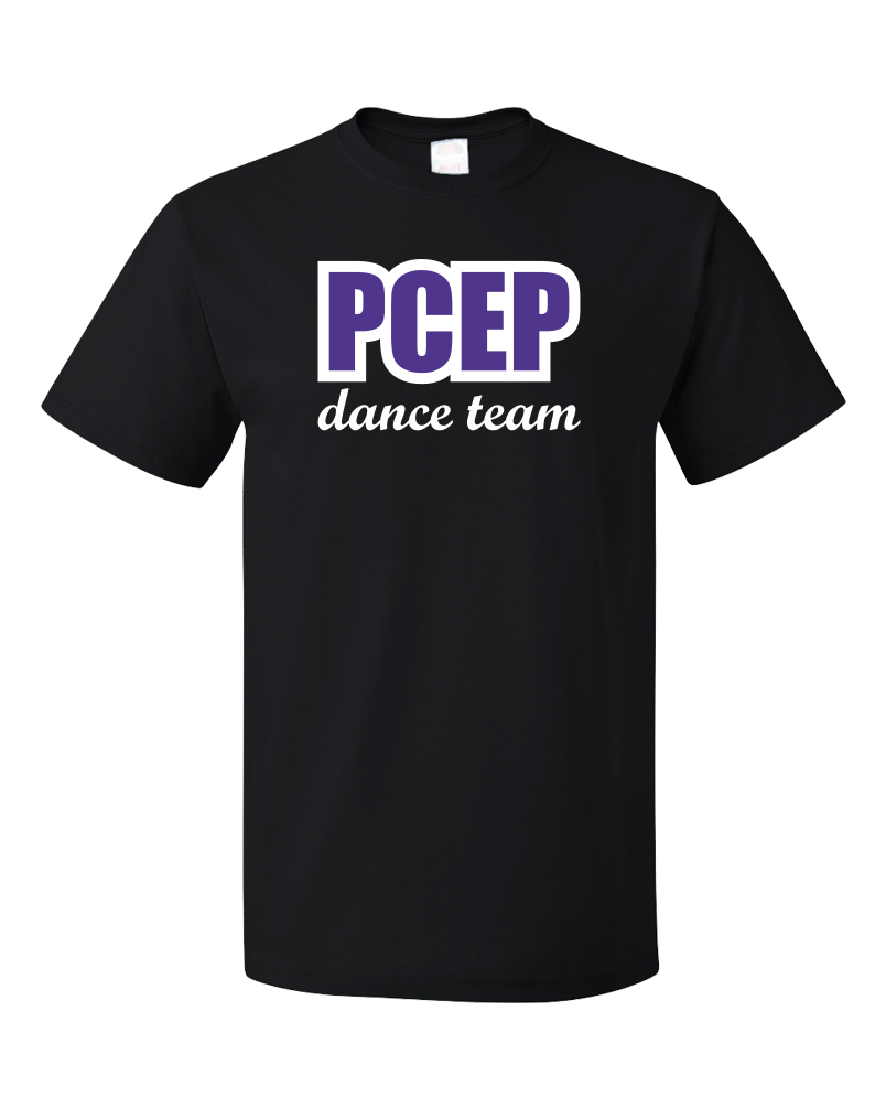 Unisex Black PCEP Dance Team T-shirt