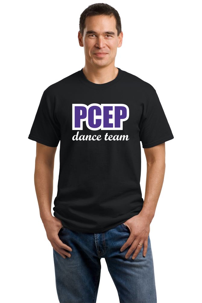 Unisex Black PCEP Dance Team T-shirt