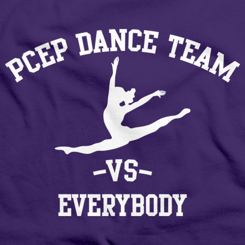 PCEP vs Everybody V-Neck Purple Art Preview