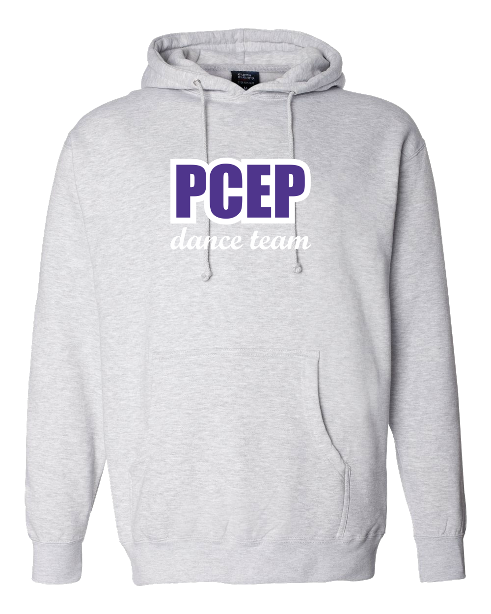 Pullover Hoodie Grey PCEP Dance Team pullover-hoodie