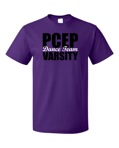 Unisex Purple PCEP Varsity Dance Team T-shirt