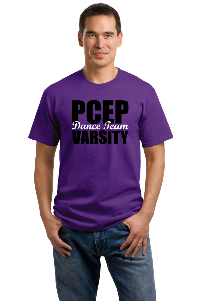 Unisex Purple PCEP Varsity Dance Team T-shirt