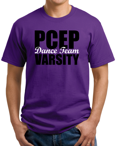 Unisex Purple PCEP Varsity Dance Team T-shirt