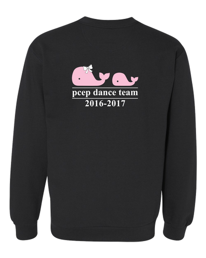 Crewneck Sweatshirt Black PCEP Dance Team 2016-2017 Crewneck-Sweatshirt