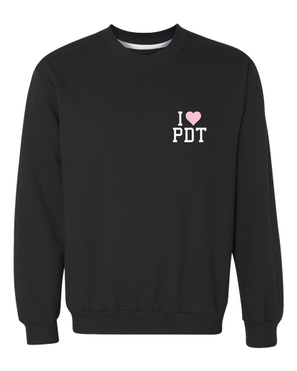 Crewneck Sweatshirt Black PCEP Dance Team 2016-2017 Crewneck-Sweatshirt