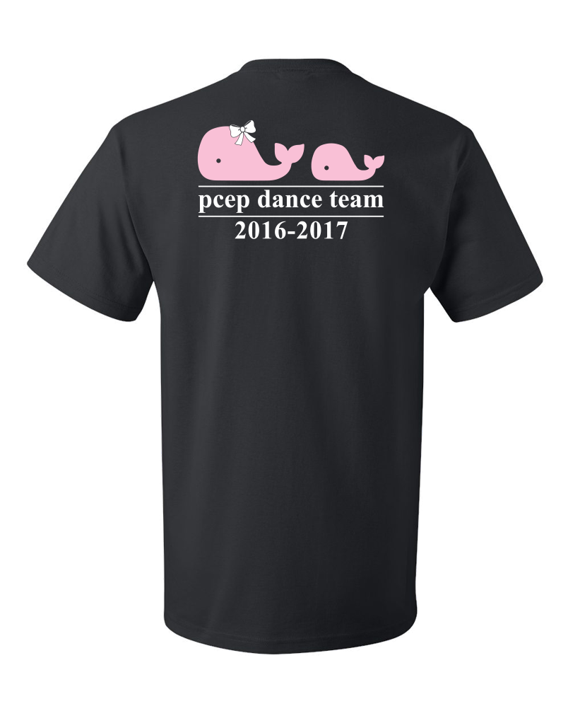 Unisex Black PCEP Dance Team 2016-2017 Crewneck-Sweatshirt