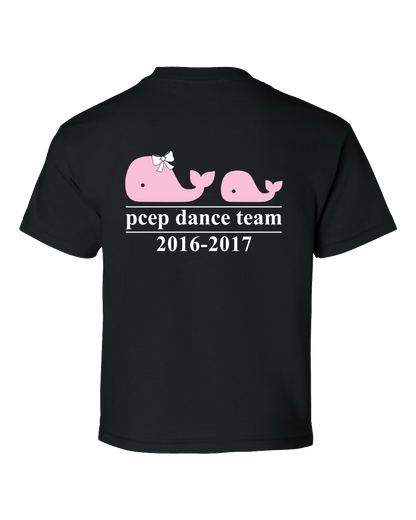 Youth Black PCEP Dance Team 2016-2017 Crewneck-Sweatshirt