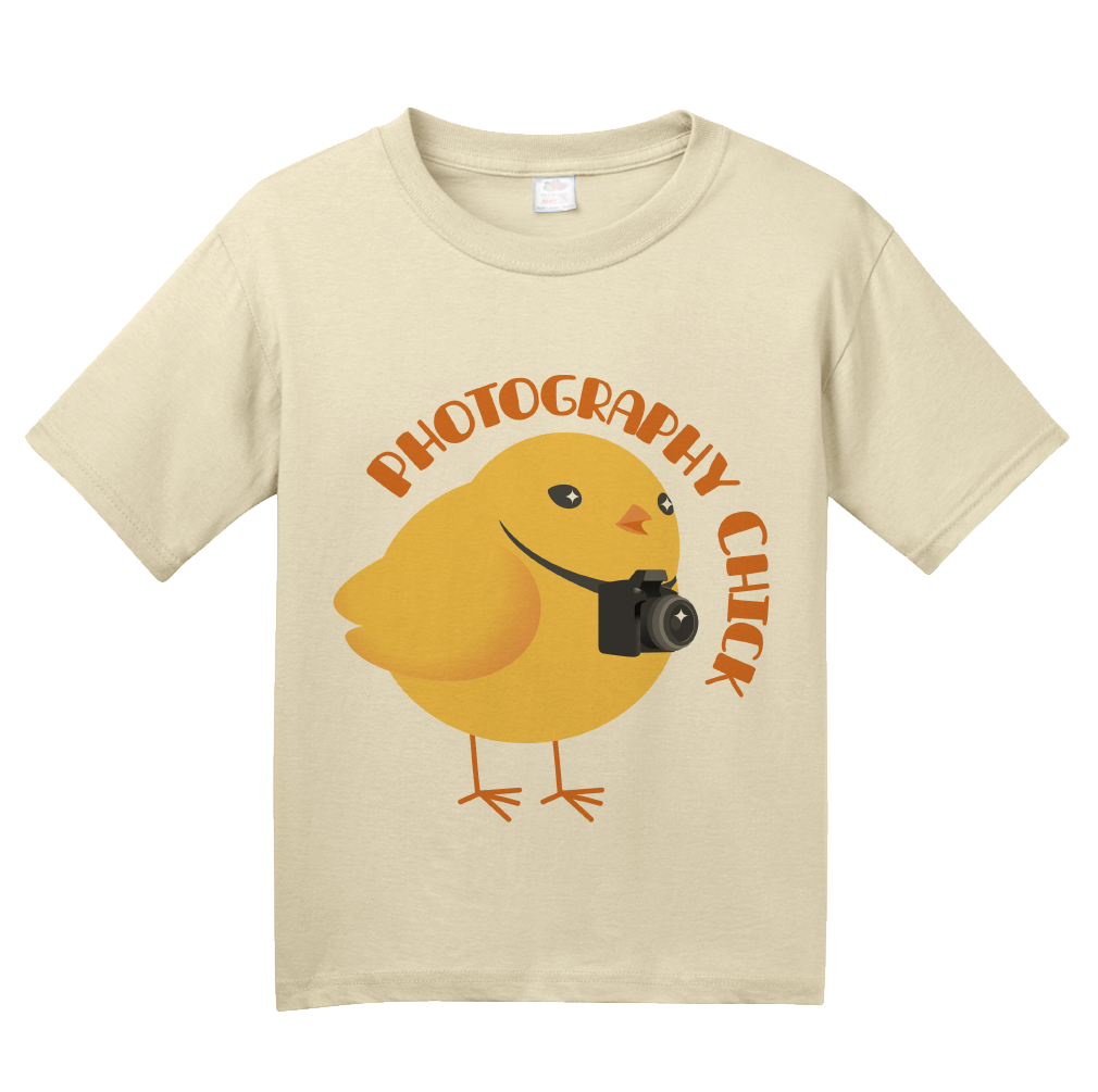 Youth Natural Photography Chick - Funny Photographer Humor Cute Photo Joke T-shirt