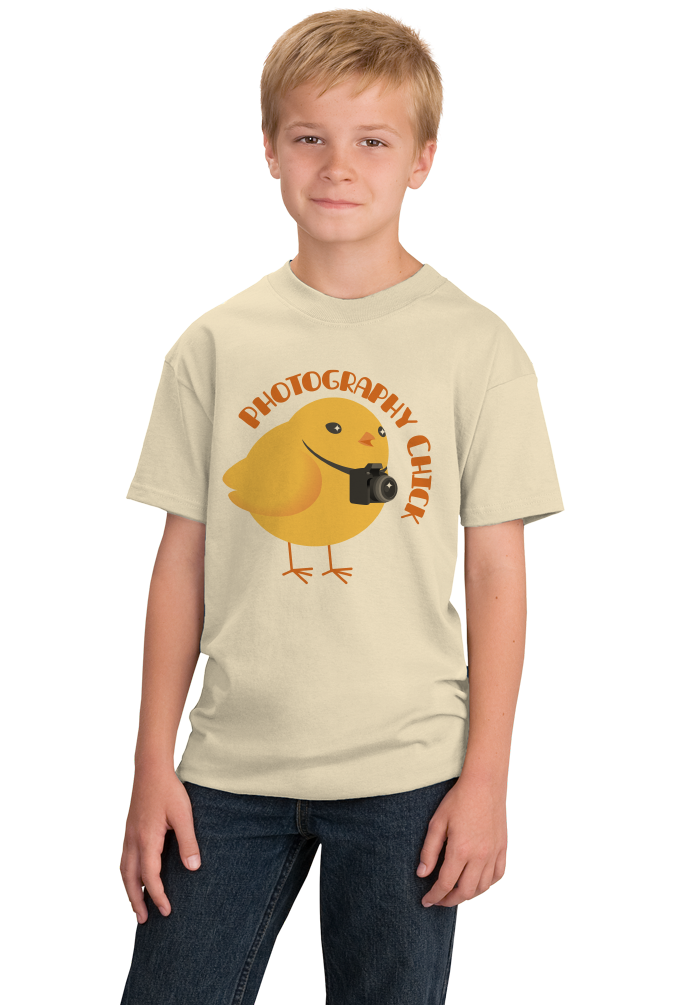Youth Natural Photography Chick - Funny Photographer Humor Cute Photo Joke T-shirt