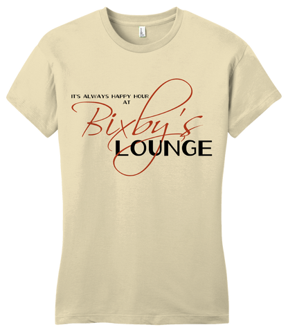 Girly Natural Shipwrecked - Happy Hour at Bixby's Lounge T-shirt