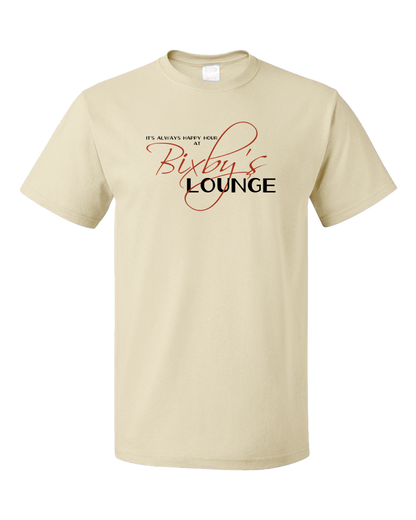 Standard Natural Shipwrecked - Happy Hour at Bixby's Lounge T-shirt