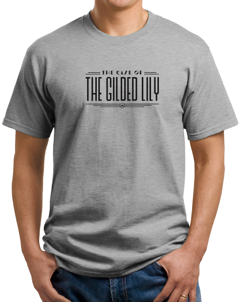 Standard Grey Shipwrecked - The Case of the Gilded Lily T-shirt
