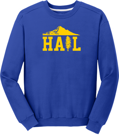 Crewneck Sweatshirt Royal Portland U of M Club Hail Dark Crewneck-Sweatshirt