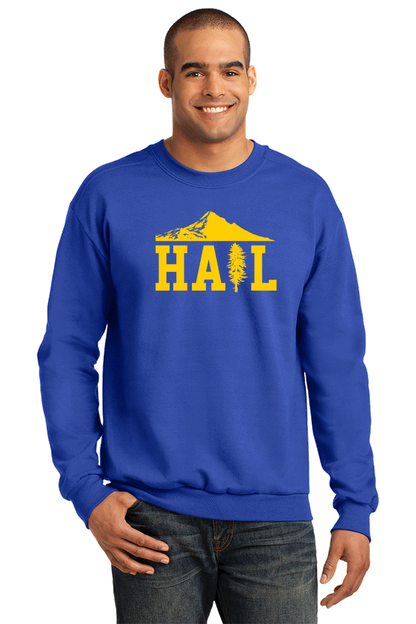 Crewneck Sweatshirt Royal Portland U of M Club Hail Dark Crewneck-Sweatshirt