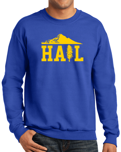 Crewneck Sweatshirt Royal Portland U of M Club Hail Dark Crewneck-Sweatshirt