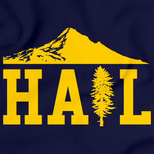 Portland U of M Club Hail Dark Long Sleeve Navy Art Preview