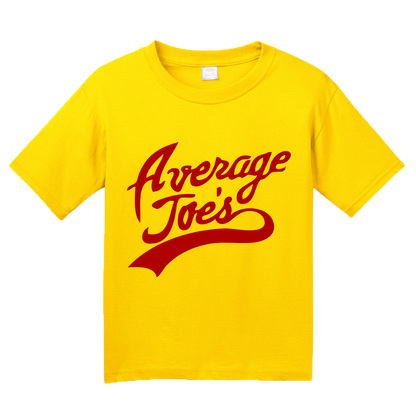 Youth Yellow Average Joe's - Dodgeball Movie Homage Funny Ben Stiller Humor T-shirt