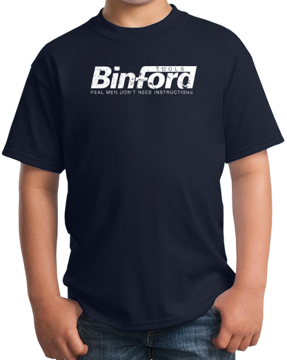 Youth Navy Binford Tools T-shirt