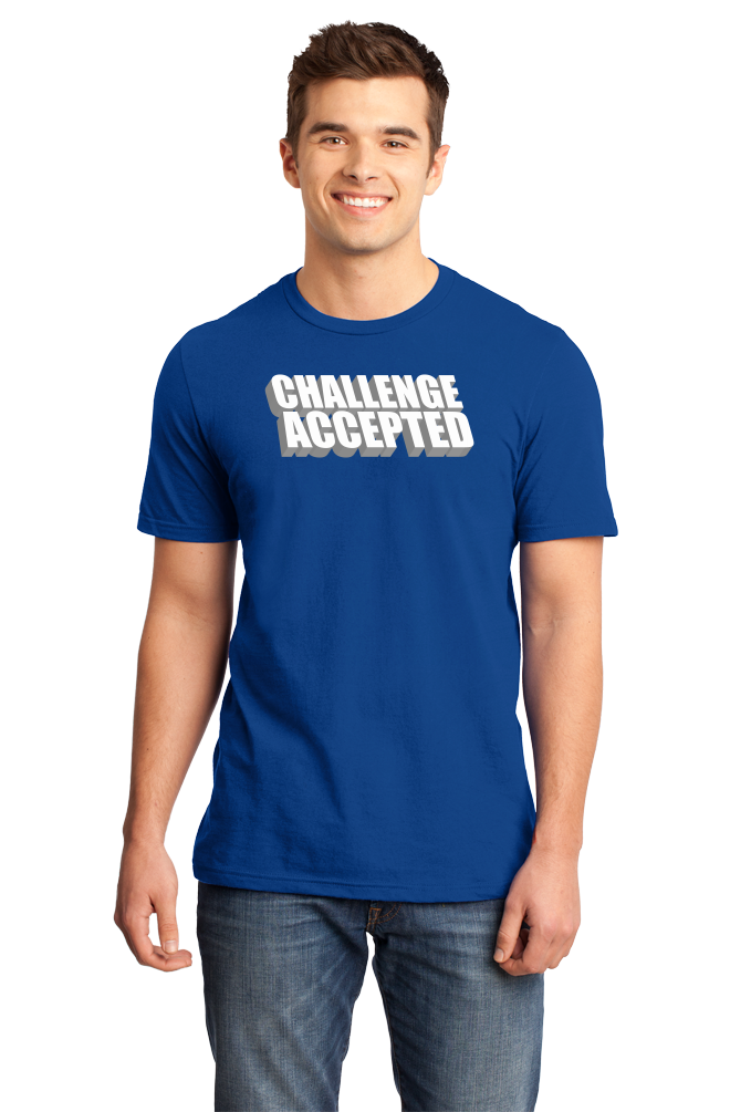 Standard Royal CHALLENGE ACCEPTED T-shirt