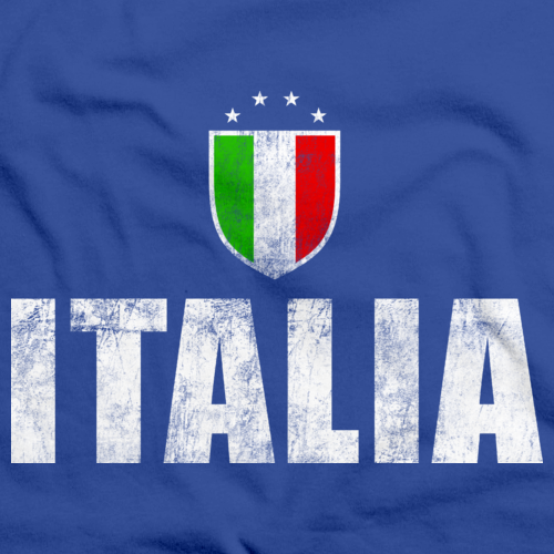 Italia / Italy Soccer Royal Blue art preview