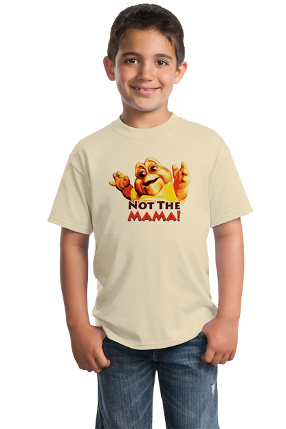 Youth Natural Not The Mama! - 90s Television TGIF Dinosaurs Baby Funny Fan T-shirt