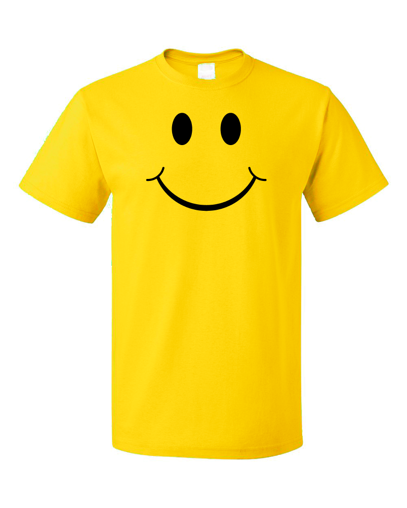 Standard Yellow Smiley Face (Smile) ! - Happy Optimist Cheerful Sunny T-shirt