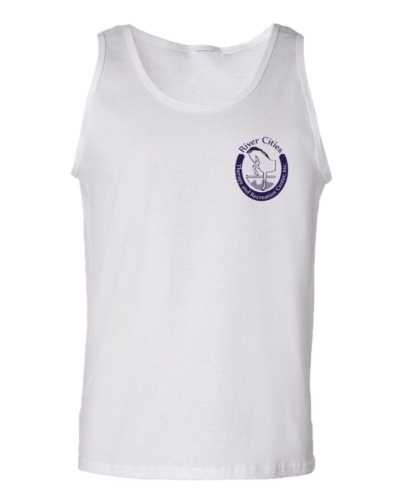 Tank Top White River Cities Horse Rescue White Tank T-shirt