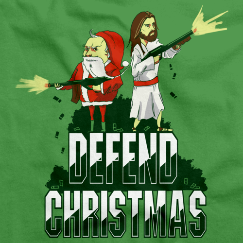 Defend Christmas! Green Art Preview