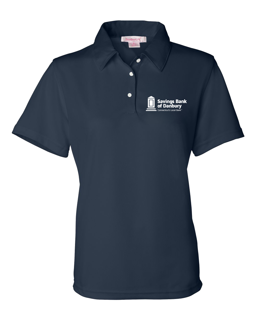 Ladies Wicking Polo Navy SBD Pique Knit Polo