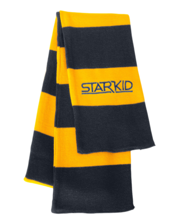 Team StarKid - Michigan Navy and Gold Starkid Winter House Scarf