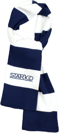 Team StarKid - Navy and White Starkid Winter House Scarf