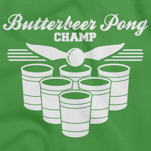 Butterbeer Pong Green art preview