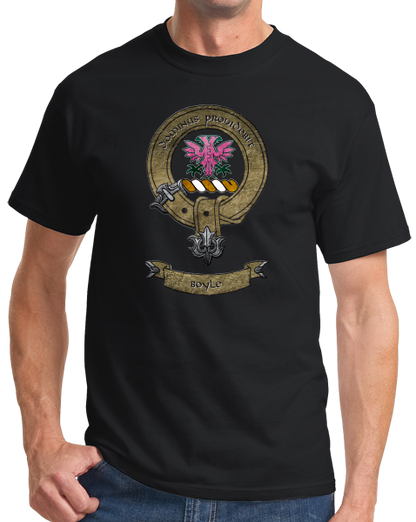 Standard Black Clan Boyle - Scottish Pride Heritage Ancestry Family Clan Boyle T-shirt