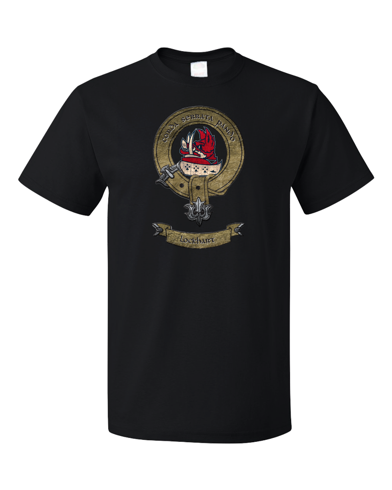 Standard Black Lockhart Clan - Scottish Heritage Pride Ancestry Lockhart T-shirt