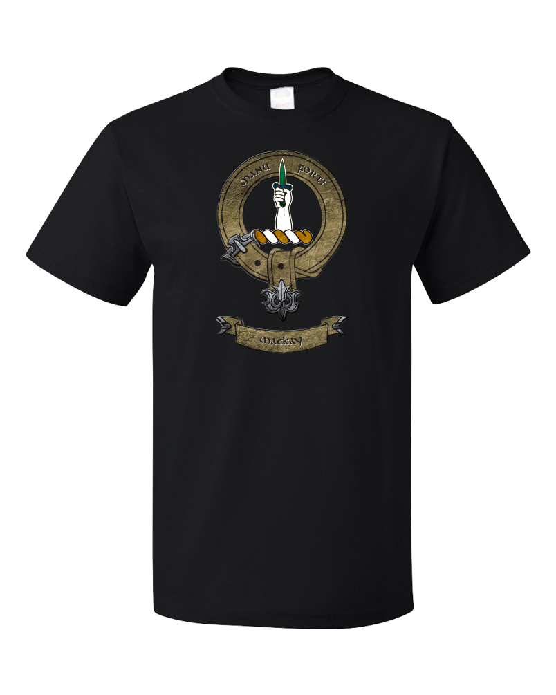 Standard Black Mackay Clan - Scottish Pride Heritage Ancestry Clan Mackay T-shirt