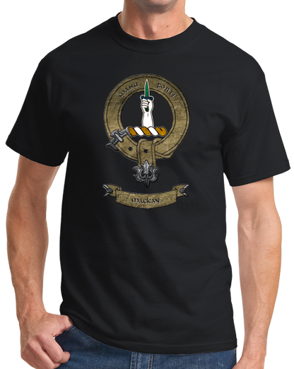 Standard Black Mackay Clan - Scottish Pride Heritage Ancestry Clan Mackay T-shirt