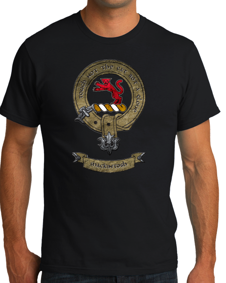 Standard Black Mackintosh Clan - Scottish Pride Heritage Clan Mackintosh T-shirt