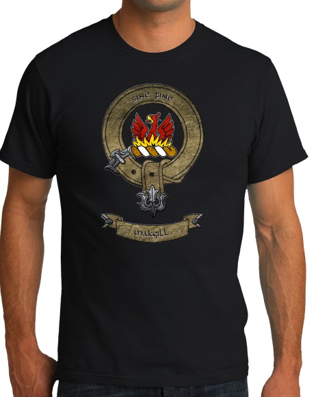 Standard Black Makgill Clan - Scottish Pride Heritage Ancestry Clan Makgill T-shirt