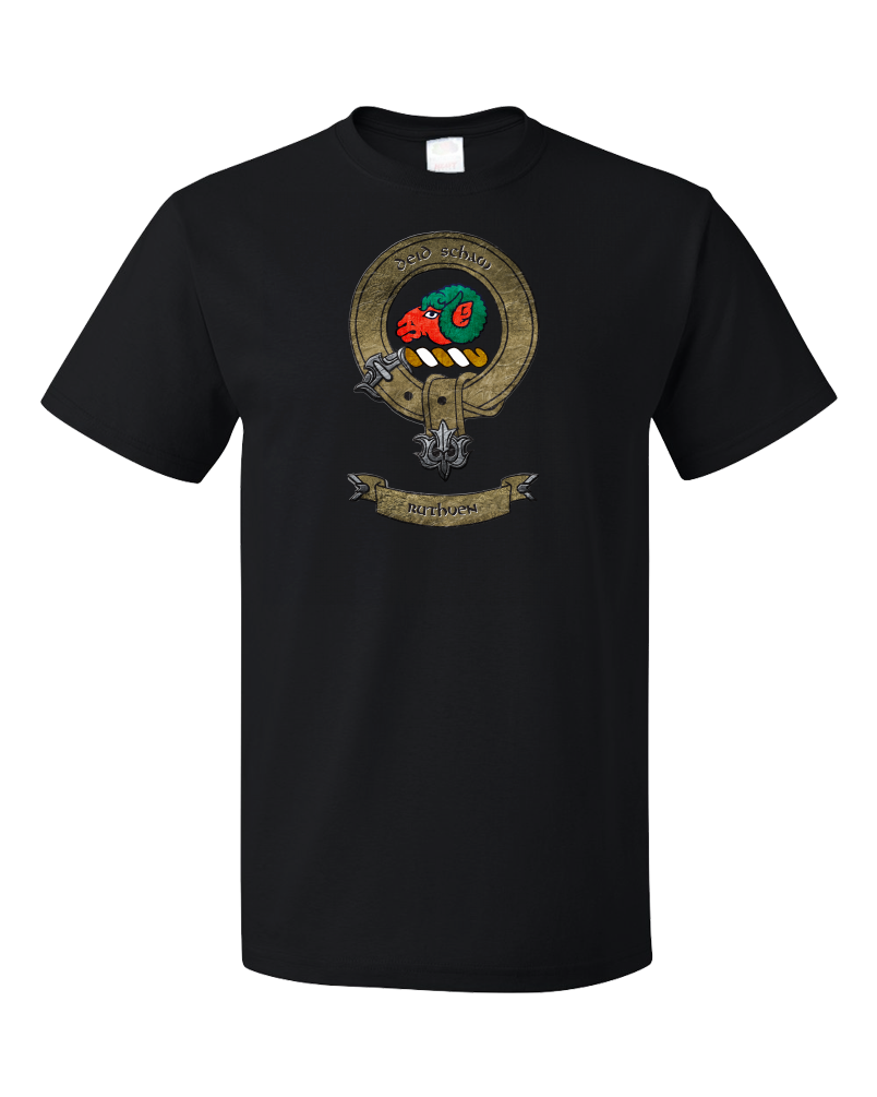 Standard Black Clan Ruthven - Scottish Pride Heritage Family Clan Ruthven T-shirt